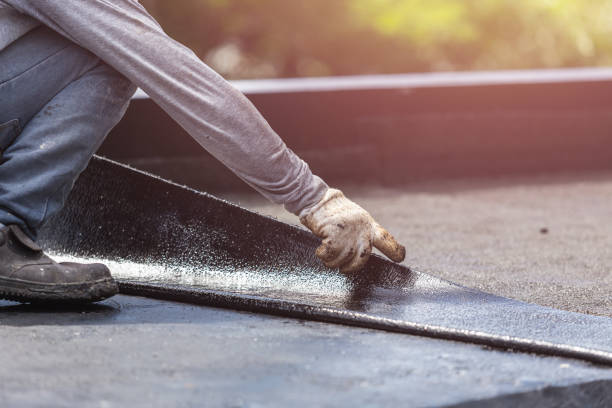 Professional Waterproofing technician working in Broomall, PA
